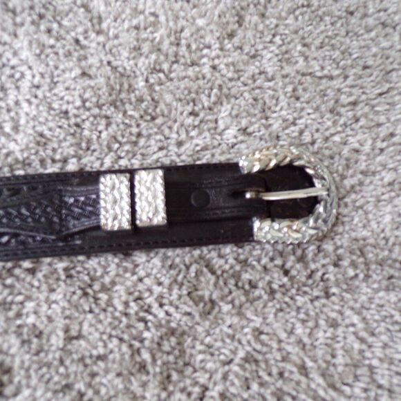 Nocona leather belt 38 - Picture 7 of 7